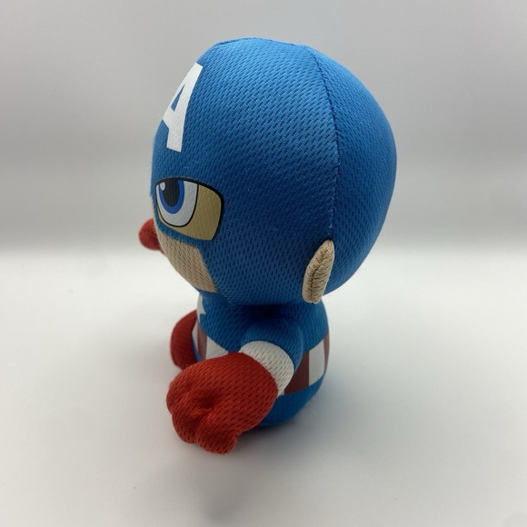Ty Beanie Babies Collection Marvel Captain America Plush Super Hero Stuffed 6" - Picture 3 of 7